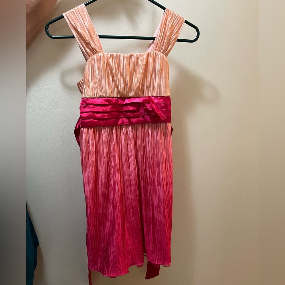 Kids pink and orange dress!